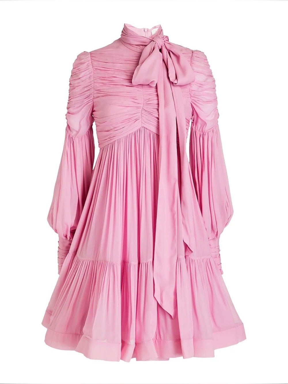 Zimmermann Ruched Mini Dress Size 0 (US 4 / EU 36) | Rare Style |